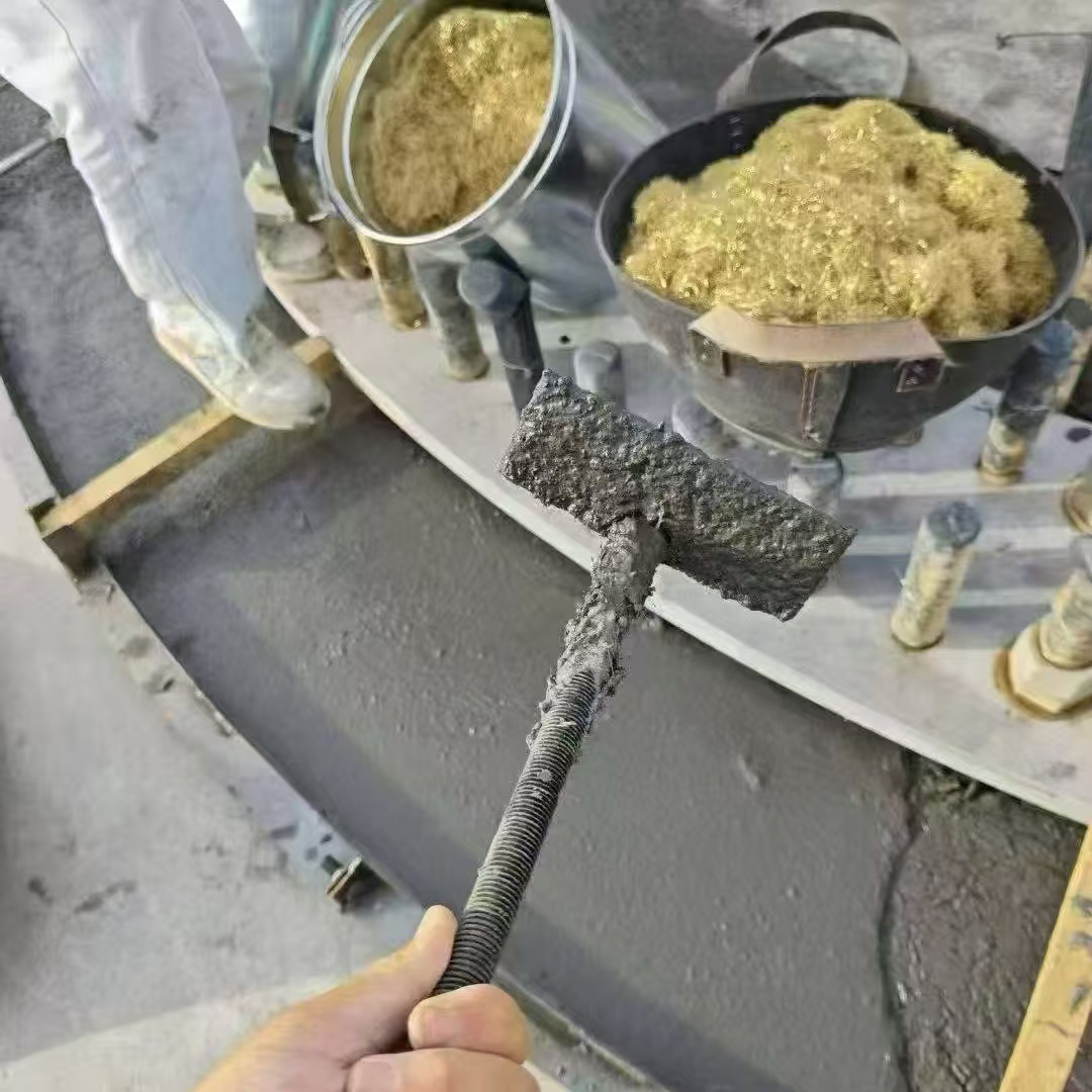 甘德C120钢纤维高强无收灌浆料 轧机压缩机汽轮机发电机锻压设备底座灌浆材料